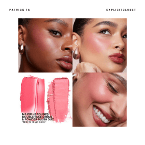 Major Headlines Double-Take Creme & Powder Blush Duo - She's That Girl