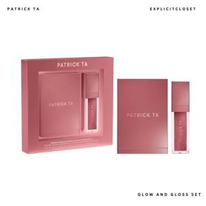 Patrick Ta Glow & Gloss Set | Blush Duo + High-Shine Gloss