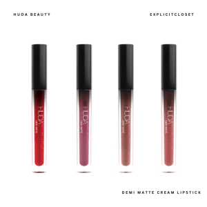 HUDA BEAUTY Demi Matte Cream Lipstick