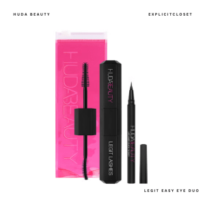 HUDA BEAUTY Legit Easy Eye Duo | Eyeliner + Mascara Duo