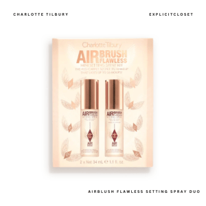 Airbrush Flawless Mini Setting Spray Kit | Travel Size Duo