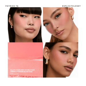 Major Headlines Double-Take Creme & Powder Blush Duo - Soft Launch