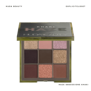 HUDA BEAUTY Haze Obessions Eyeshadow Palette in Khaki
