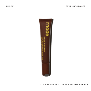 RHODE X Justin Bieber Peptide Lip Treatment in CARAMELIZED BANANA