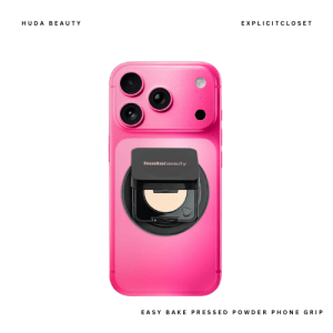 Easy Bake Pressed Powder Phone Grip | MagSafe Compact